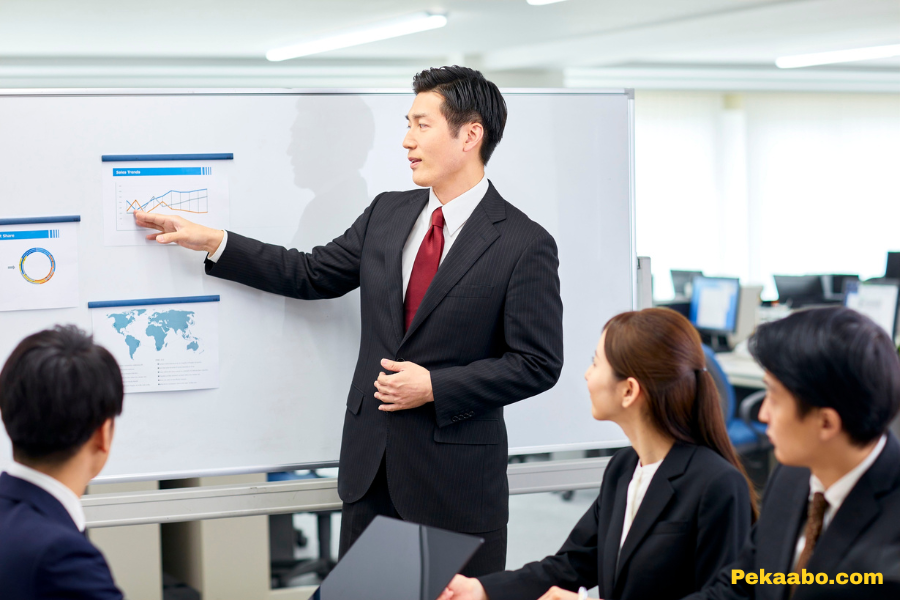 What Is a Performance Marketing Agency and When Should You Hire One? 2 Performance marketing agency presenting campaign growth analytics to business team